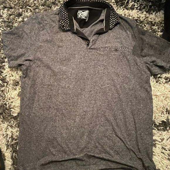 Gray Retrofit Polo - Picture 1 of 3